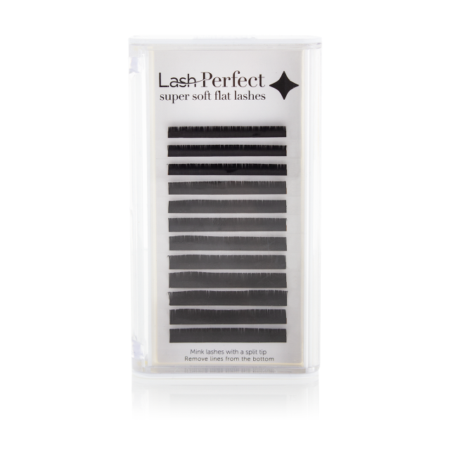 LP Flat Lashes Split Tip - C0.15