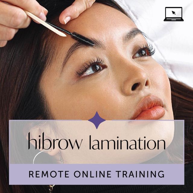 Hi Brow Lamination Remote Online Training