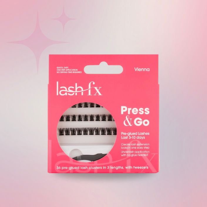 Vienna lashes - defined cluster lashes for volume